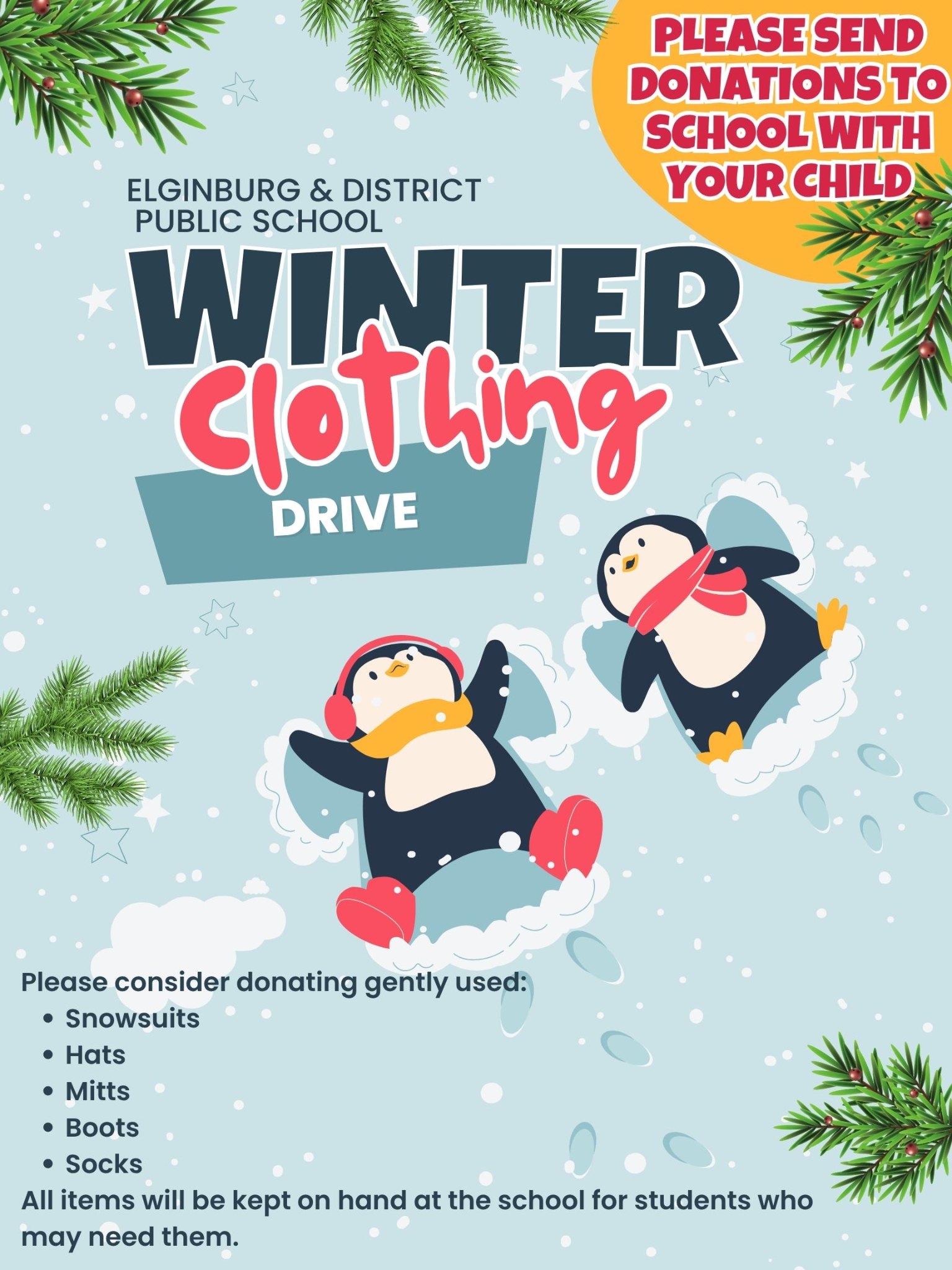 Clothing Drive 2025
